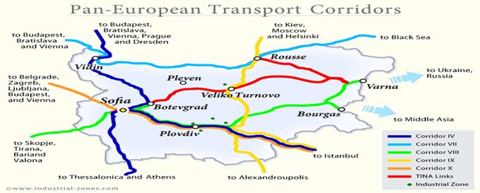 ��������: Pan-European-Transport-Corridors